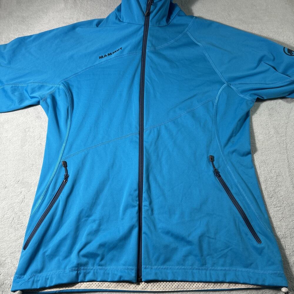 Mammut Lemah Hoodie Jacket Womens Large Midweight Softshell Ultimate Comfort - Picture 12 of 16